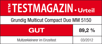 Grundig Multicut Compact Duo MM 5150 – Testurteil: GUT