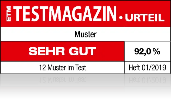 muster logo spiegelung