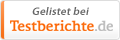 Gelistet bei testberichte.de