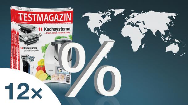 Studenten-Abo ETM TESTMAGAZIN für 1 Jahr – Ausland