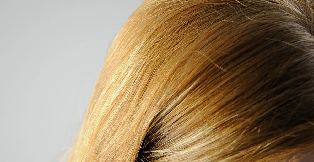 Bild: glänzendes Haar nach der Anwendung