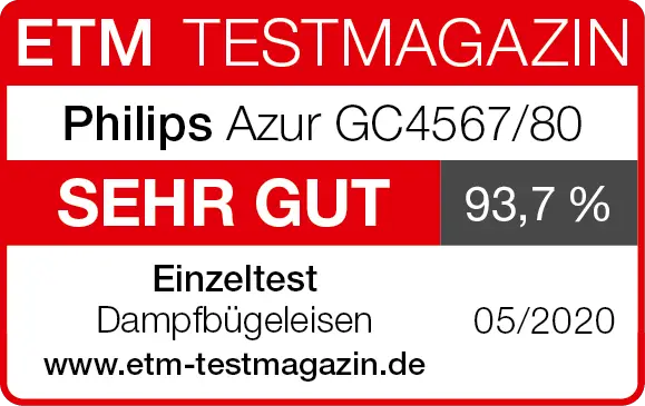 Bewertungssiegel Philips Azur GC4567/80