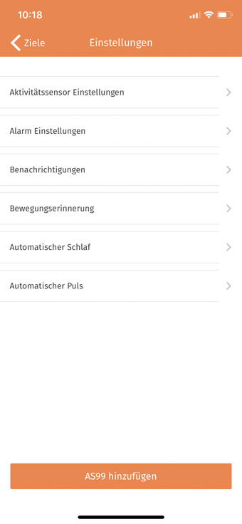 Beurer Aktivitätssensor AS99