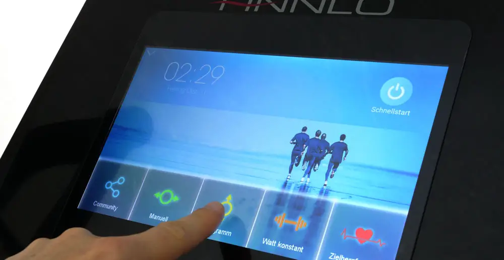 FINNLO by HAMMER FLY RX: Touchscreen