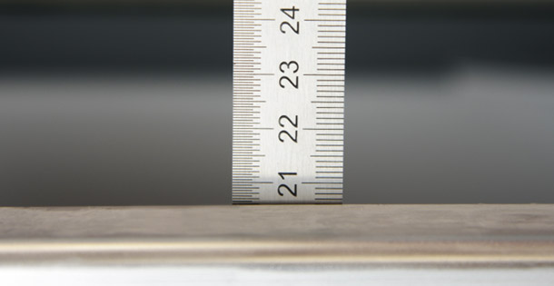 XXL-Gefrierfach mit 21 cm Höhe
