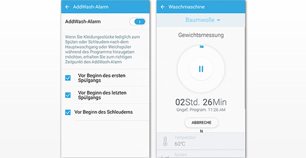 Samsung Smart Home App-Screenshots