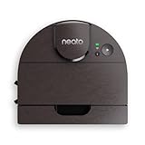Neato® D800 Intelligenter Staubsaugerroboter - D-förmiges Design, mit LaserSmart-Navigation - App-Steuerung - 90 Minuten Laufzeit, automatische Aufladung und Wiederaufnahme - Espresso