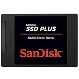 SanDisk SSD Plus interne SSD Festplatte 240 GB (schnelleres Hoch,-Herunterfahren und Laden, Lesegeschwindigkeit 530 MB/s, Schreibgeschwindigkeit 440 MB/s, stoßfest) Festkörper-Laufwerk