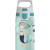 SIGG - Edelstahl Trinkflasche Kinder - Shield One - Für Kohlensäurehaltige Getränke Geeignet - Auslaufsicher - Federleicht - BPA-frei - 0,5L , 7 Atlantis