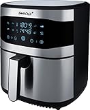 Steba Family Heißluftfritteuse, 8L mit Touchscreen, 8 Programme, Timer 60 min., 1800 Watt, Fritteuse ohne Öl, HF 8000