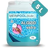 Algizid Meinpool24.de 5 l zur Poolpflege Algenverhütung flüssig Algezid schaumfrei