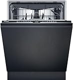 Siemens SN63EX27VE Geschirrspüler iQ300, vollintegrierte Spülmaschine mit Besteckschublade, 60 cm, HomeConnect, varioSpeed Plus, infoLight, flexKörbe, Amazon Exclusive Edition