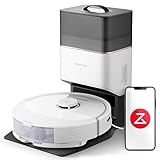 roborock Q8 Max+ Robot Vacuum Cleaner with Self-Draining Suction Station (7 Weeks) / DuoRoller Brush / 5500 Pa Suction Power/No-Go Zones/Cleaning Along The Floor Lines/App (Q7 Max+ Upgrade)