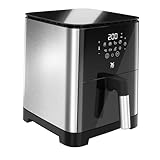 WMF Multi Taste Heißluftfritteuse, Airfryer, 1550 W, 4,6l für 2-4 Personen, gesundes Frittieren, Dörren, Grillen, Heissluftfriteuse mit 8 Programmen, 4,6 LIter Air Fryer, schwarz