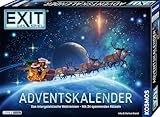 KOSMOS 684488 EXIT® - Das Spiel - Adventskalender 2024: Das intergalaktische Wettrennen, mit 24 spannenden Rätseln ab 10 Jahre, Escape Room Spiel vor Weihnachten