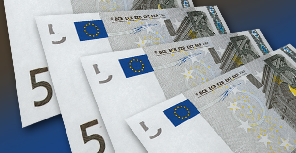 Euro-Geldscheinprüfer mit Vibration