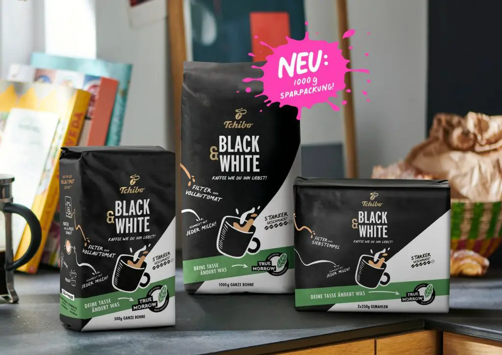 Black And White Kaffee Angebot Nächste Woche Tchibo: Der neue BLACK & WHITE-Kaffee - ETM TESTMAGAZIN