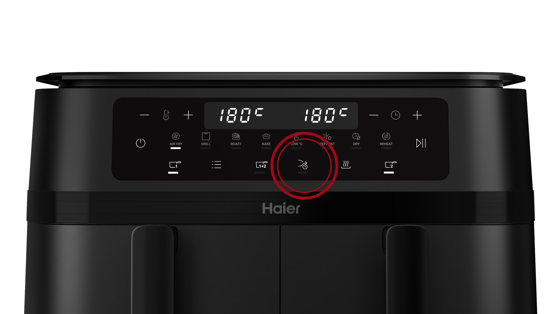 Touchpanel von vorne - Marker bzgl. des MATCH-Touchelements