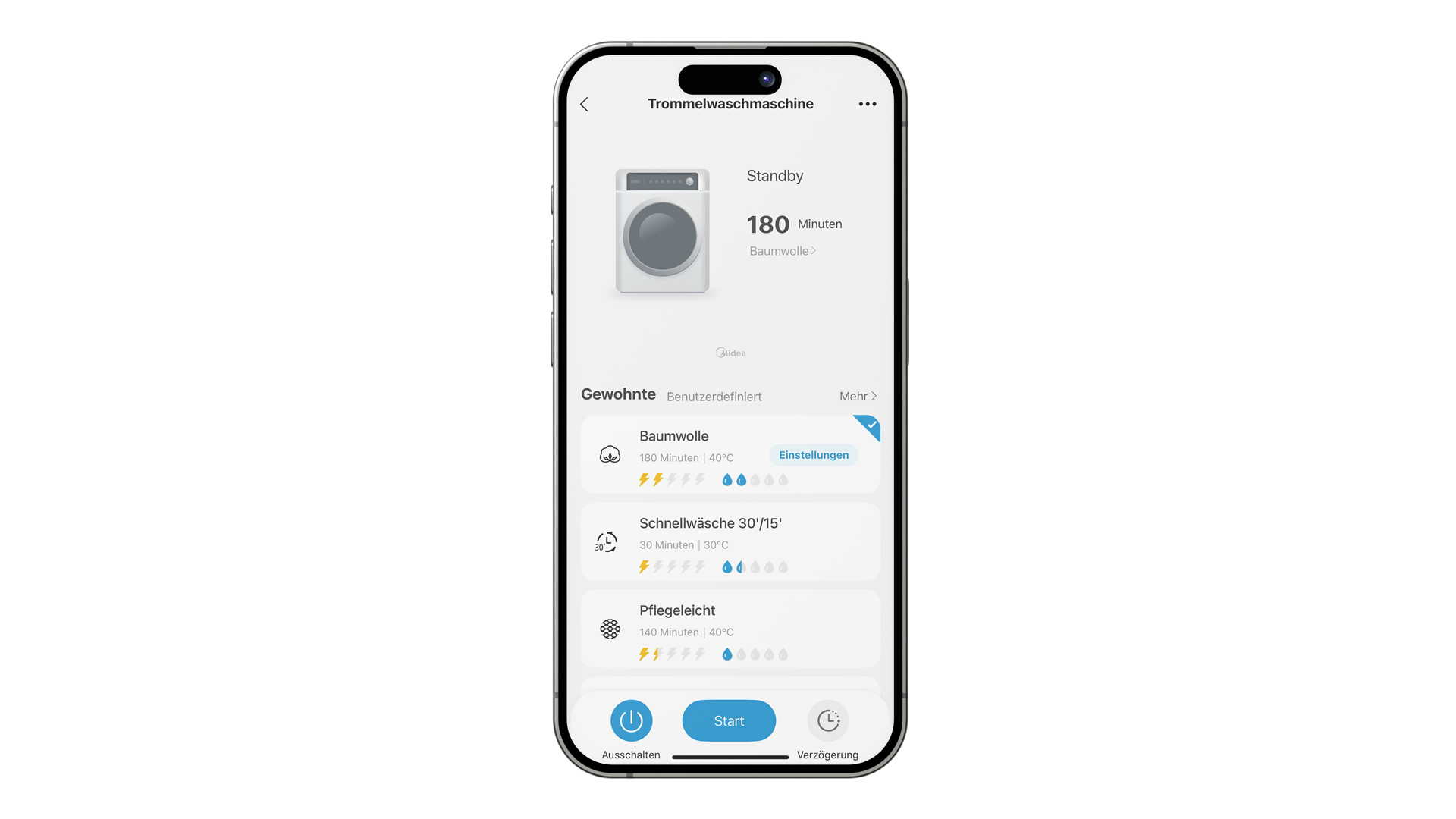 Baumwolle 60 °C voll