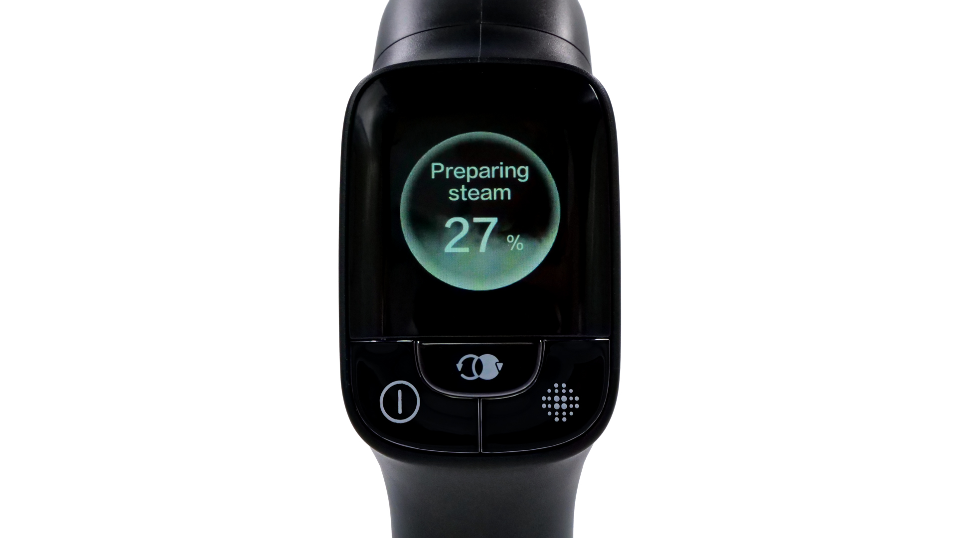 Das Modell wird unter ein Sofa geschoben. Dabei liegt es parallel zum Fußboden.