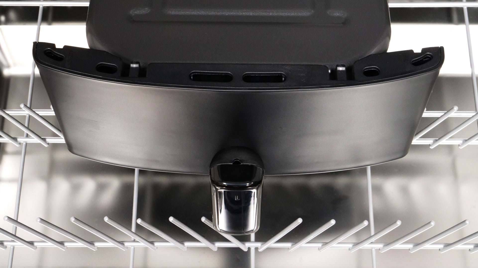 Einer der Garkörbe in der Spülmaschine