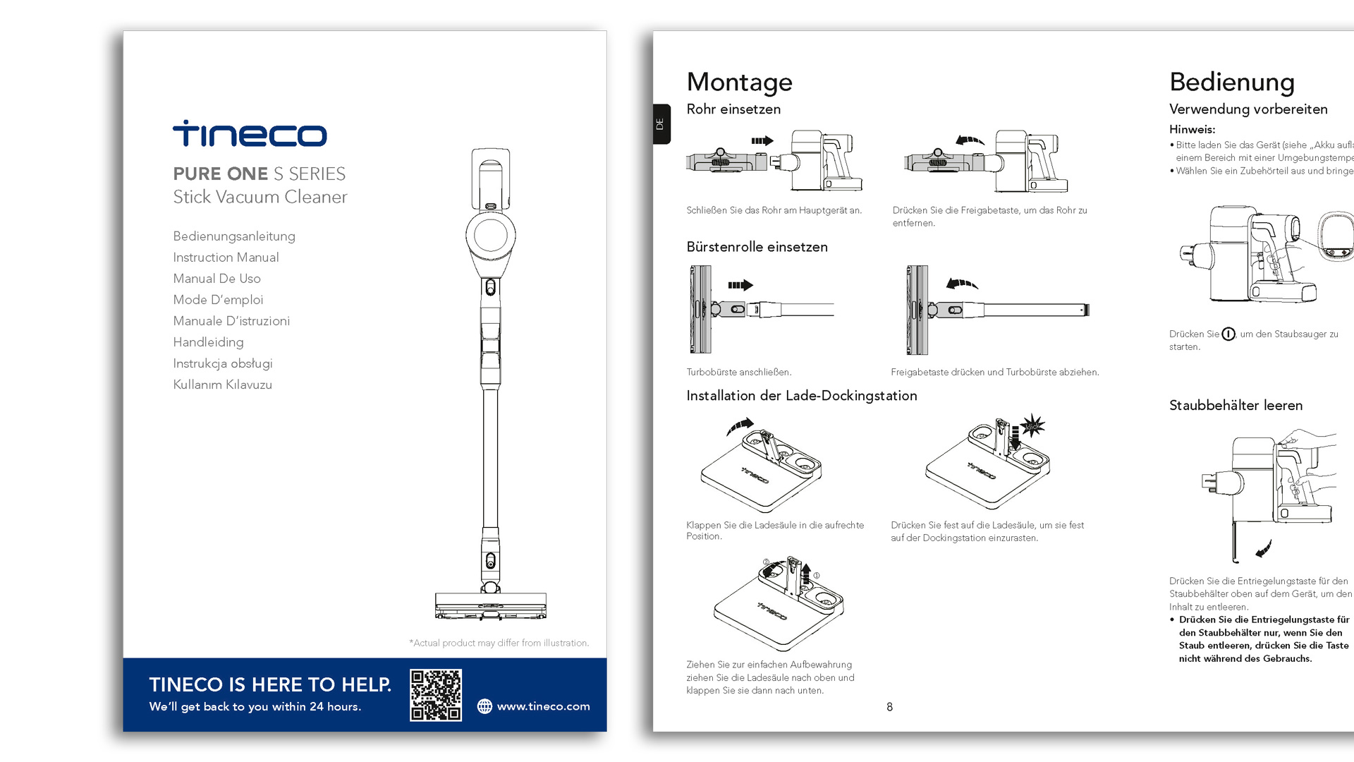 Das Modell von vorne vor weißem Hintergrund.