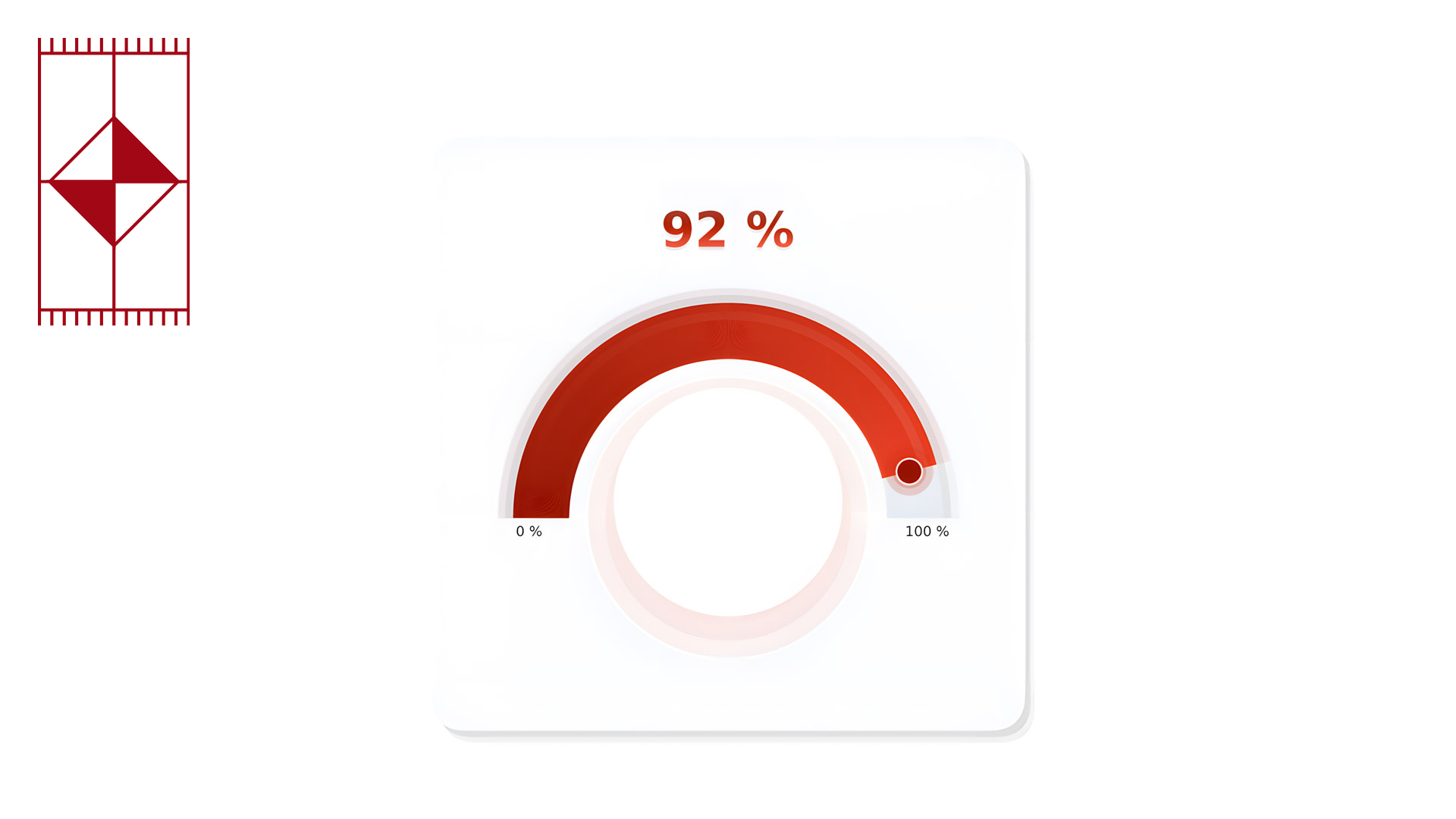 Visualisierung der Reinigungsleistung über Teppich.