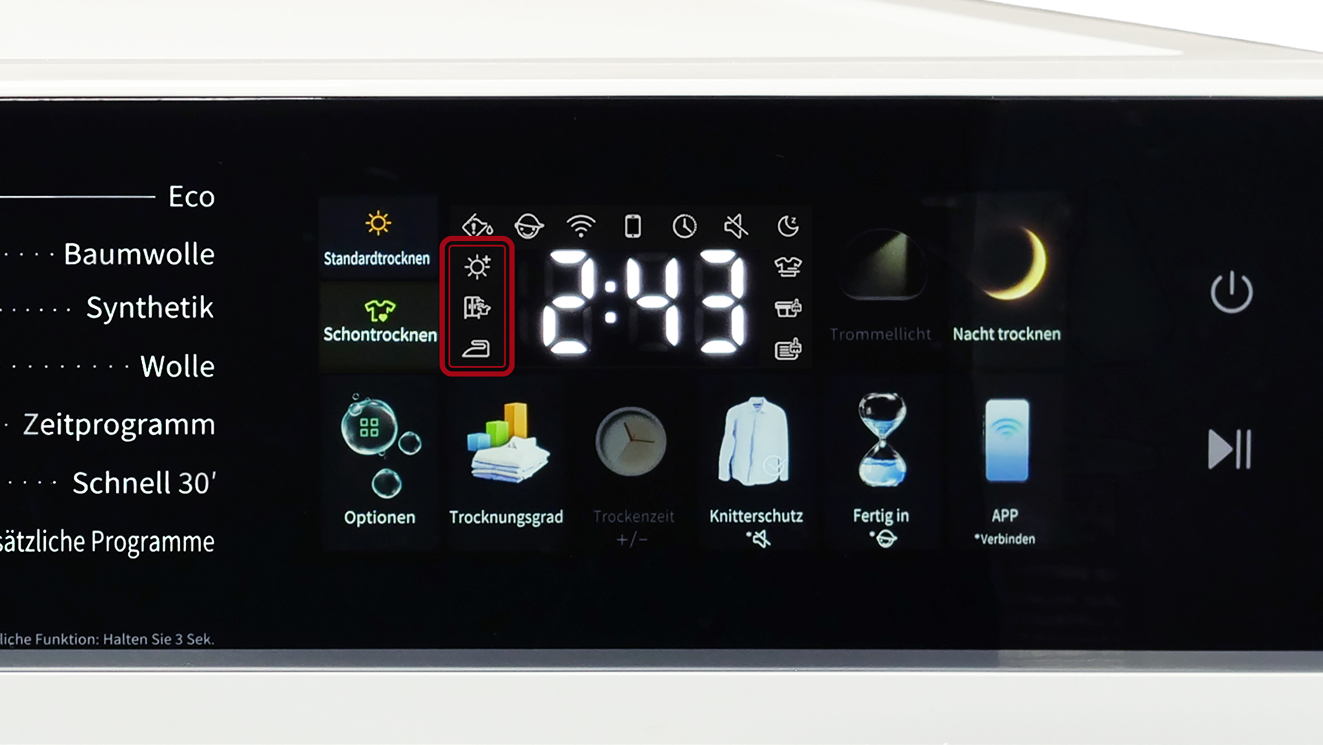 Baumwolle 60 °C voll