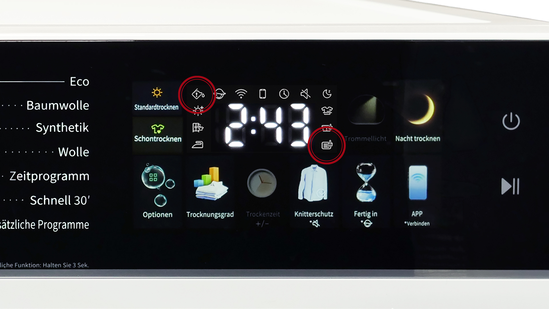 Baumwolle 60 °C voll