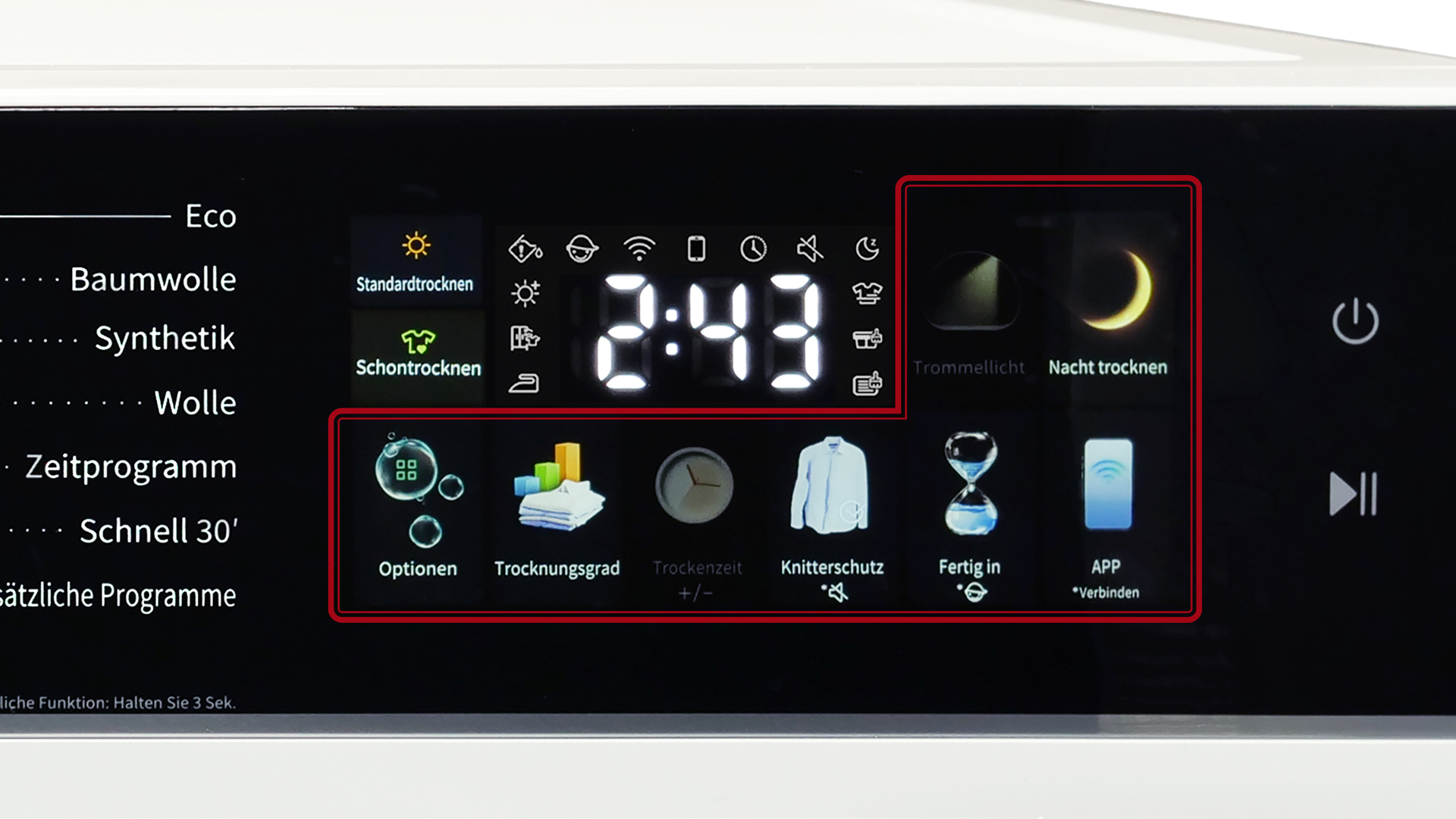 Baumwolle 60 °C voll