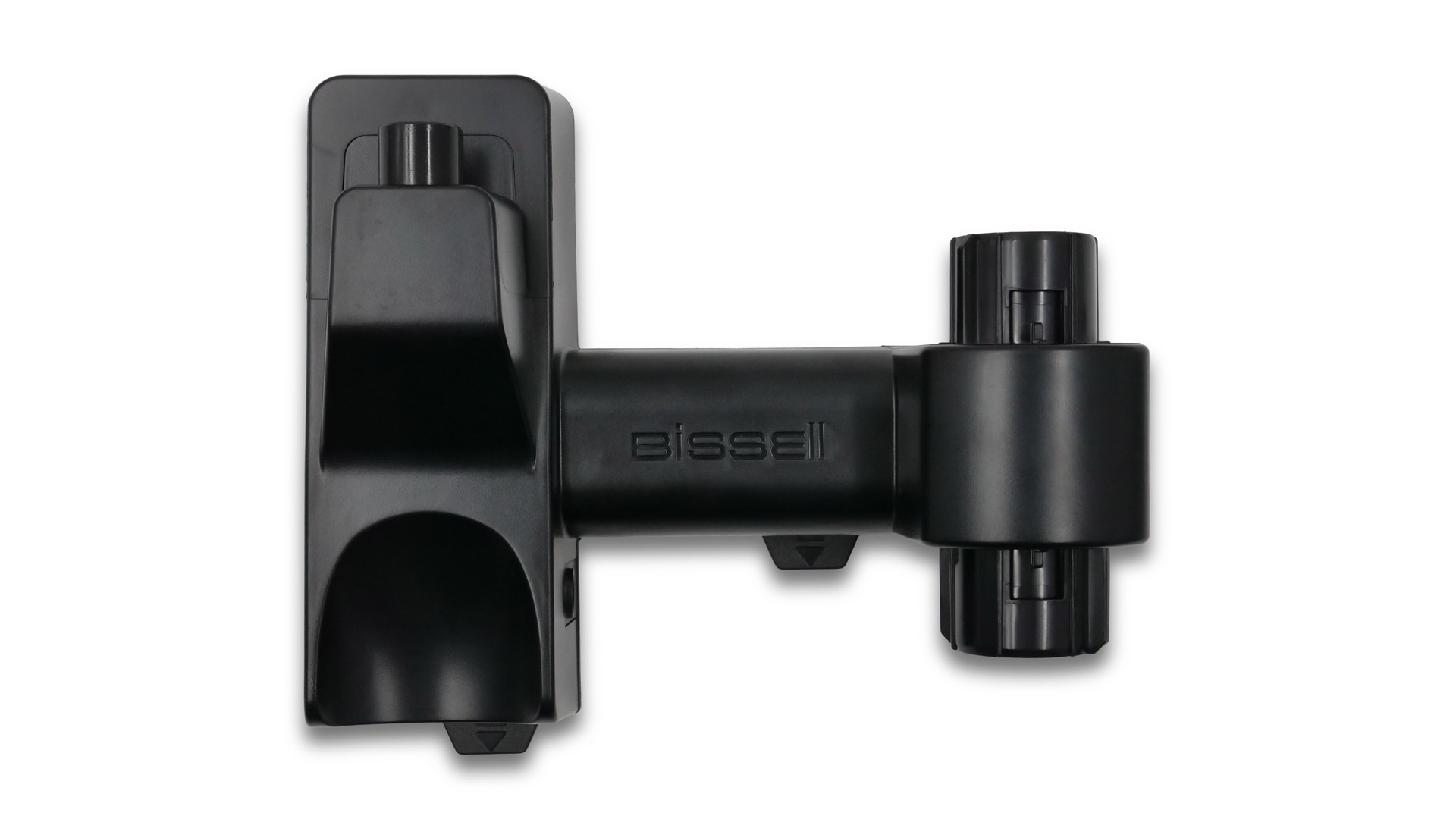 Eine Düse mit Walzenrolle auf weißem Untergrund.