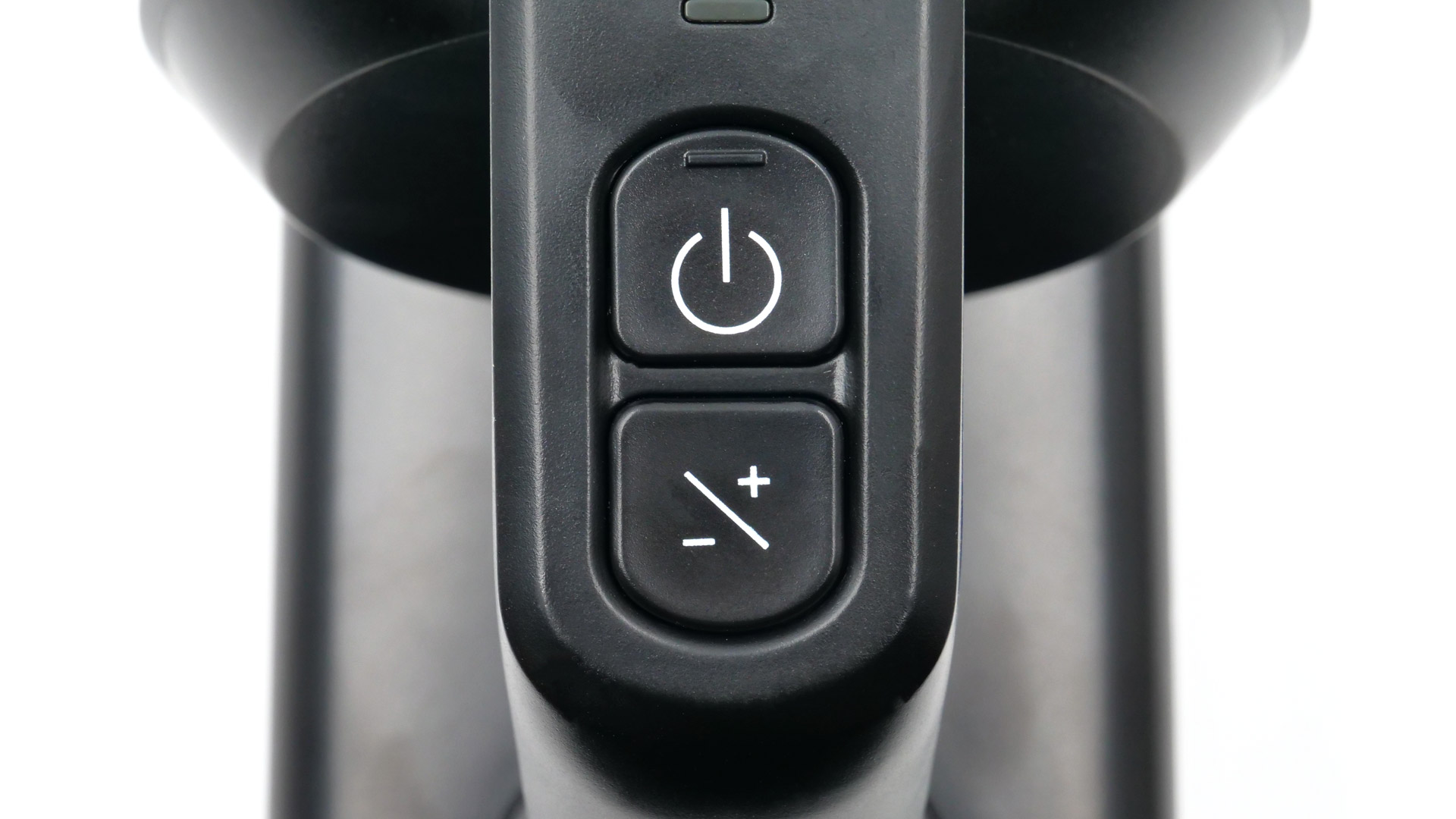 Zwei Tasten am Handteil.