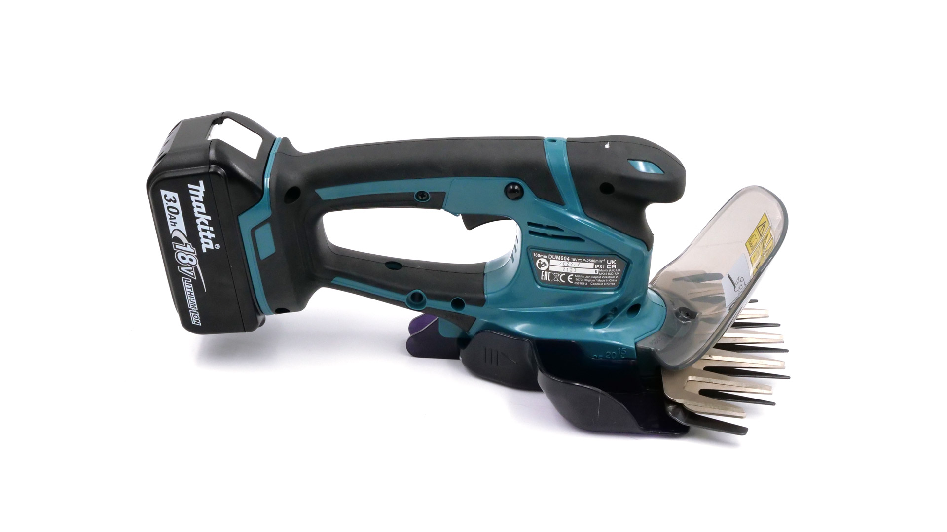 Makita DUM604RFX als Grasschere