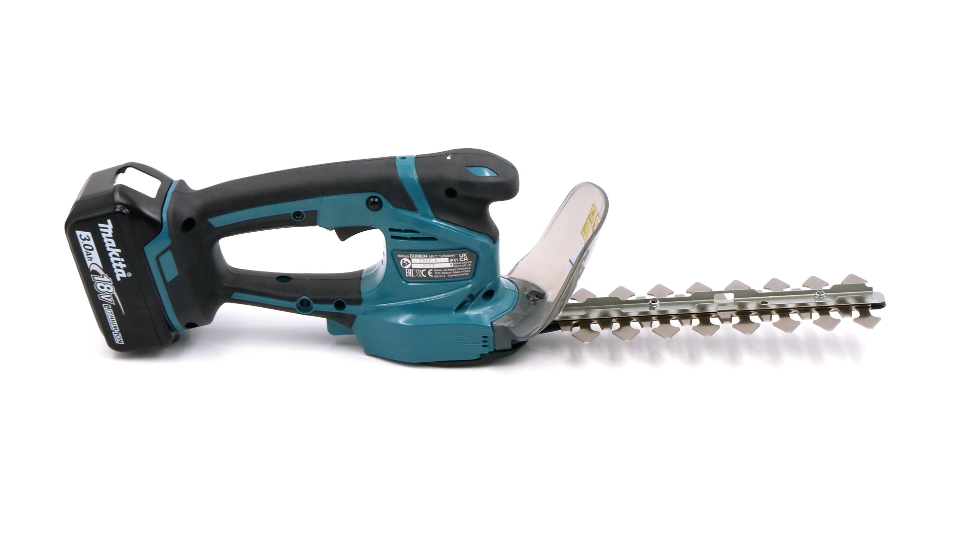 Makita DUM604RFX als Strauchschere