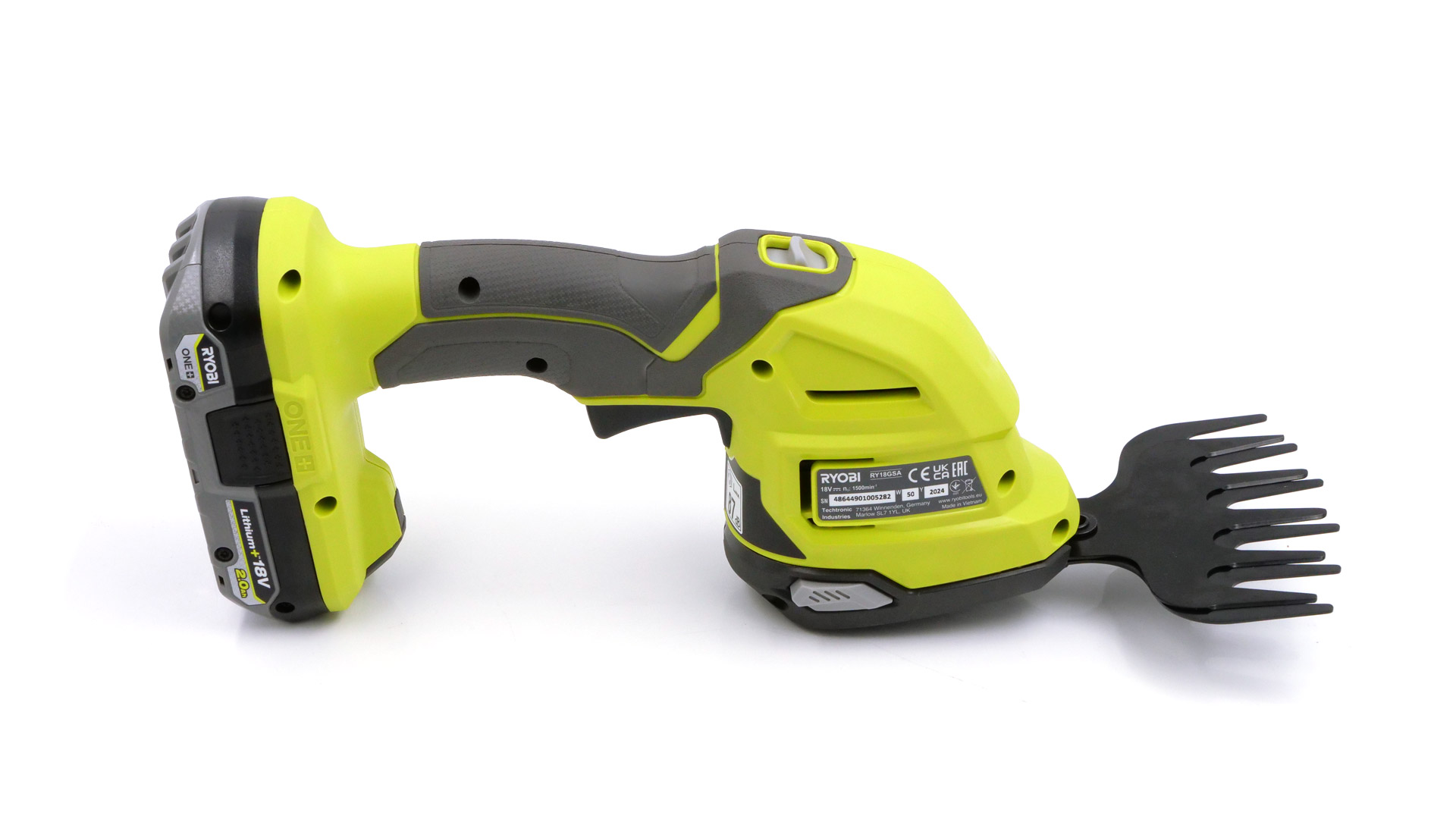 Ryobi RY18GSA-120T als Grasschere