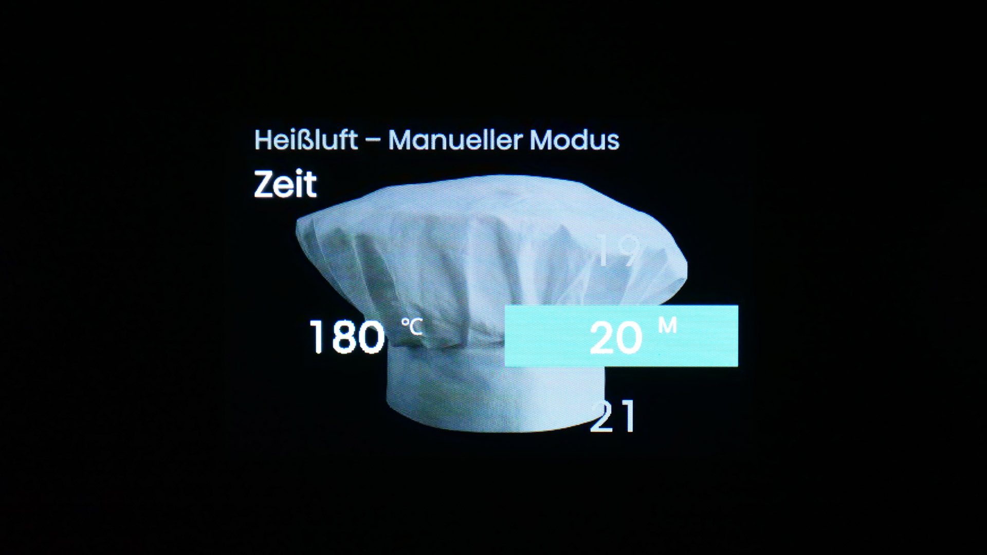 Hisense H28SO1 &ndash; manuelle Garparameter