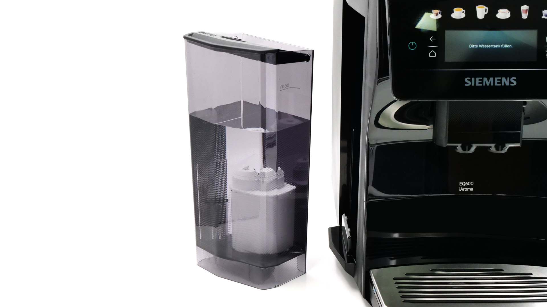 Siemens EQ600 iAroma &ndash; Wassertank