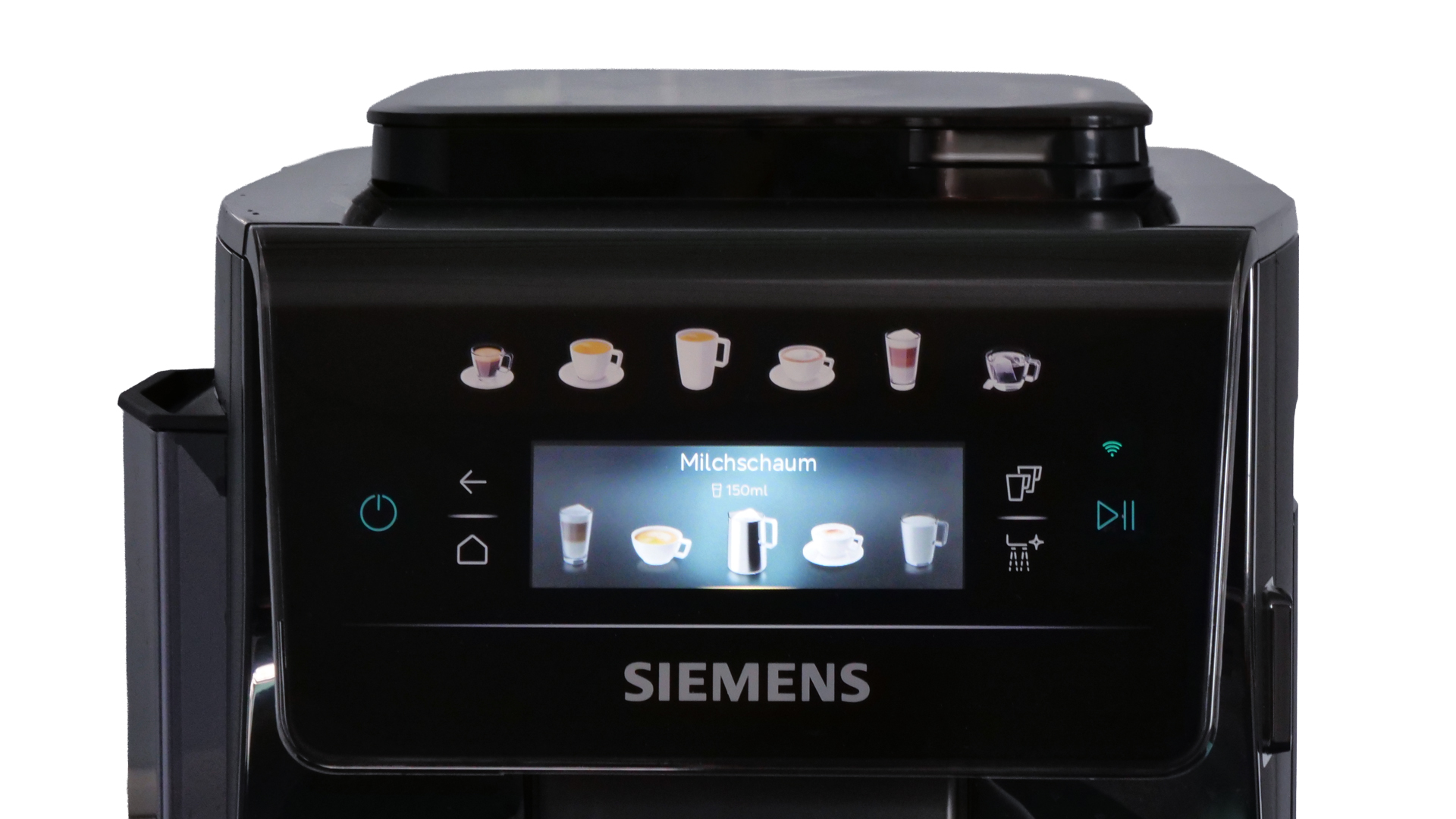 Siemens EQ600 &ndash; Milchschaum aus pflanzlicher Milchalternative