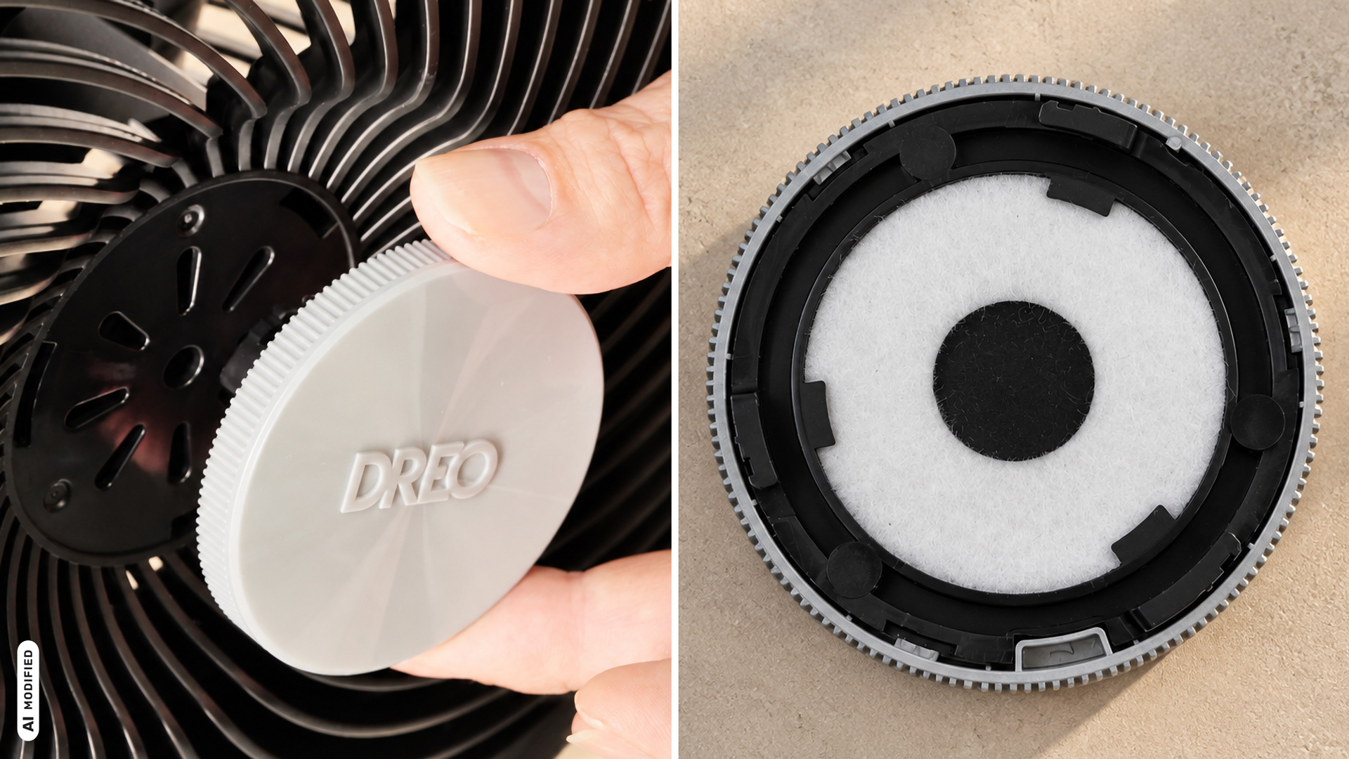 DREO TurboPoly 353 &ndash; Aroma-Pad-Fach