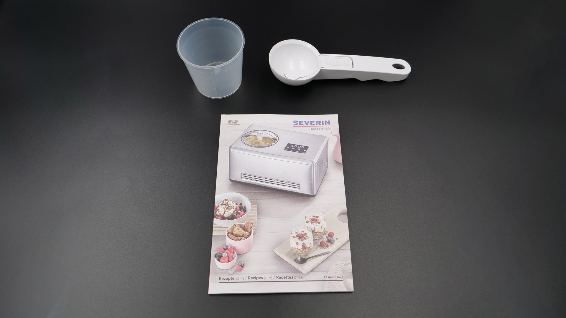 Severin EZ 7405 2-in-1 Eismaschine mit Joghurtfunktion &ndash; Detail 1