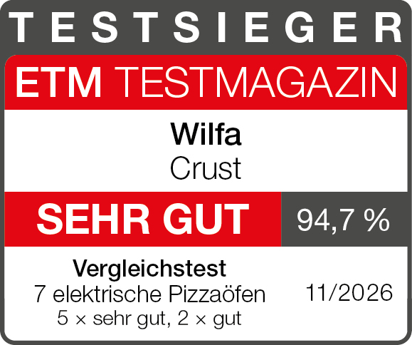 Wilfa Crust &ndash; 94,7&thinsp;%, sehr gut &ndash; Testsieger