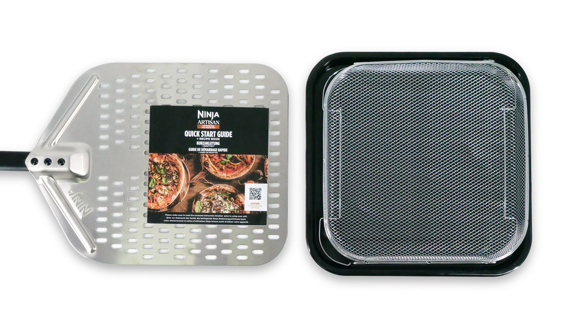 Ninja Artisan Outdoor-Elektro-Pizzaofen und Hei&szlig;luftfritteuse MO201EU